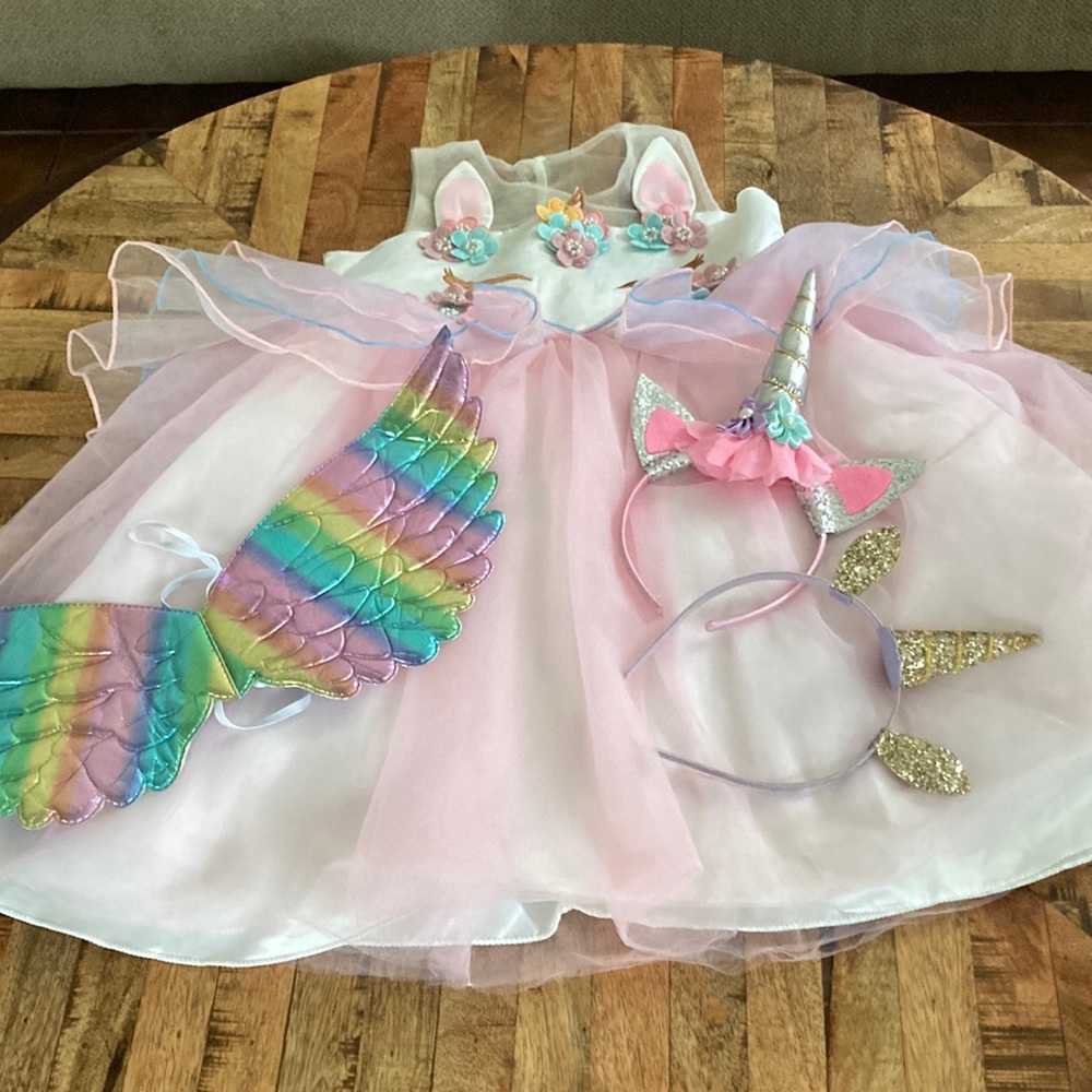 Unicorn ensemble.  Girls